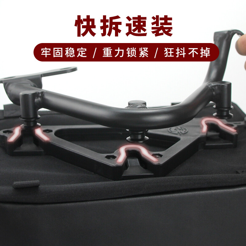 QJMOTOR閃500改裝指南 BM油蠟防水邊包，無損安裝全盔儲物新方案