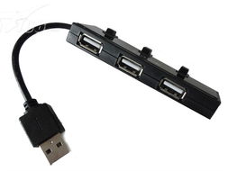 浩客GPH366迷你USB HUB 八口擴(kuò)展，桌面效率的得力助手